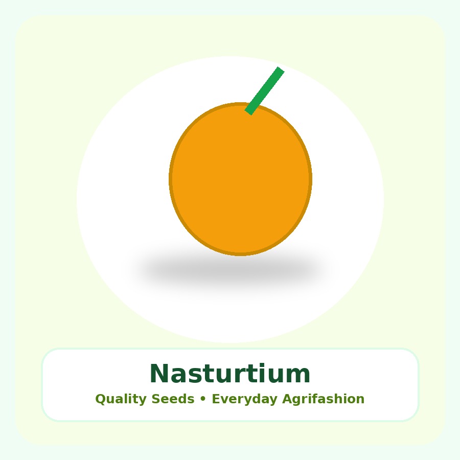 Nasturtium Seeds 100 Seeds