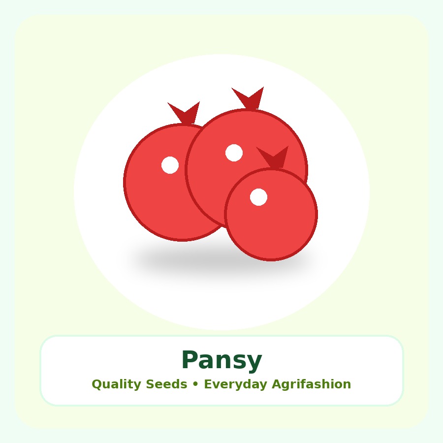 Pansy Seeds 50 Seeds