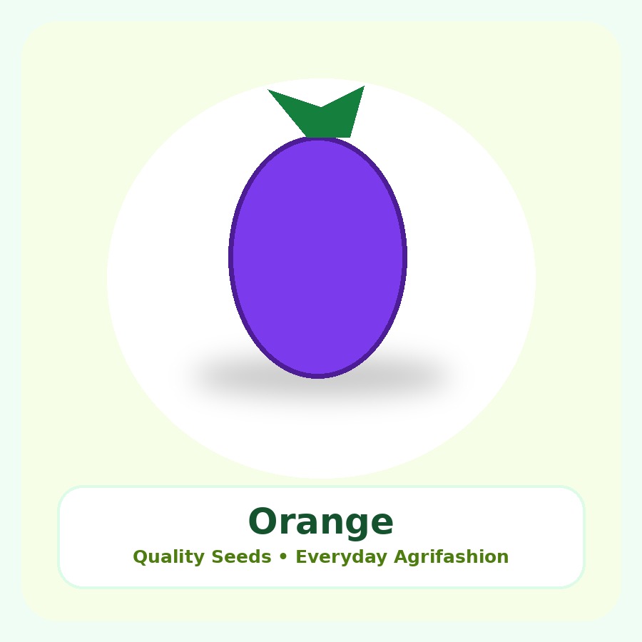 Orange Seeds 25 Seeds