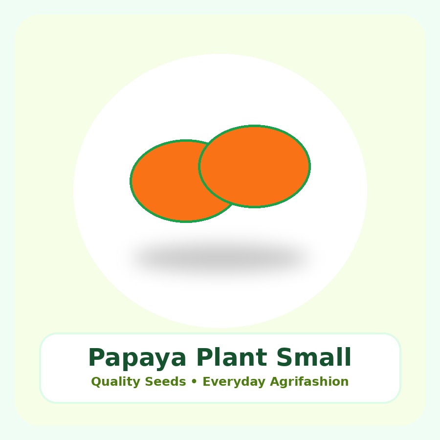 Papaya Plant Small Nursery Bag